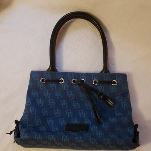 DOONEY&BOURKE SIGNATURE MINI TASSEL TOTE HANDBAG 